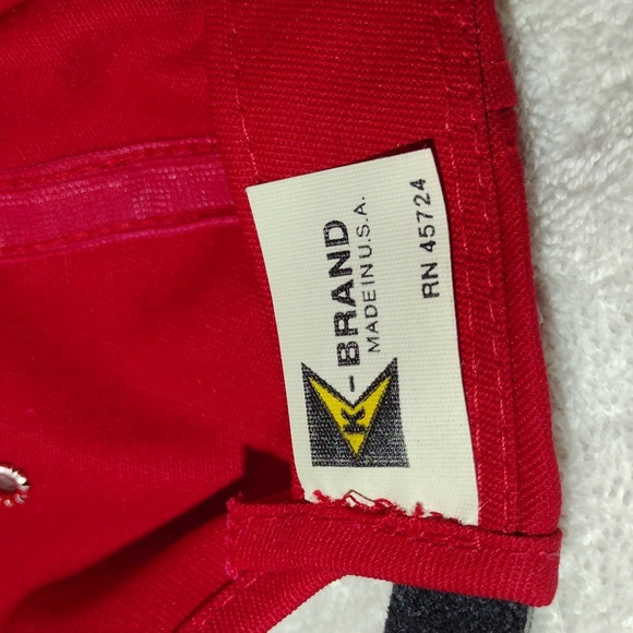 Vintage Trucker Hat:  RED TEXACO VINTAGE HAT - Picture 6 of 10